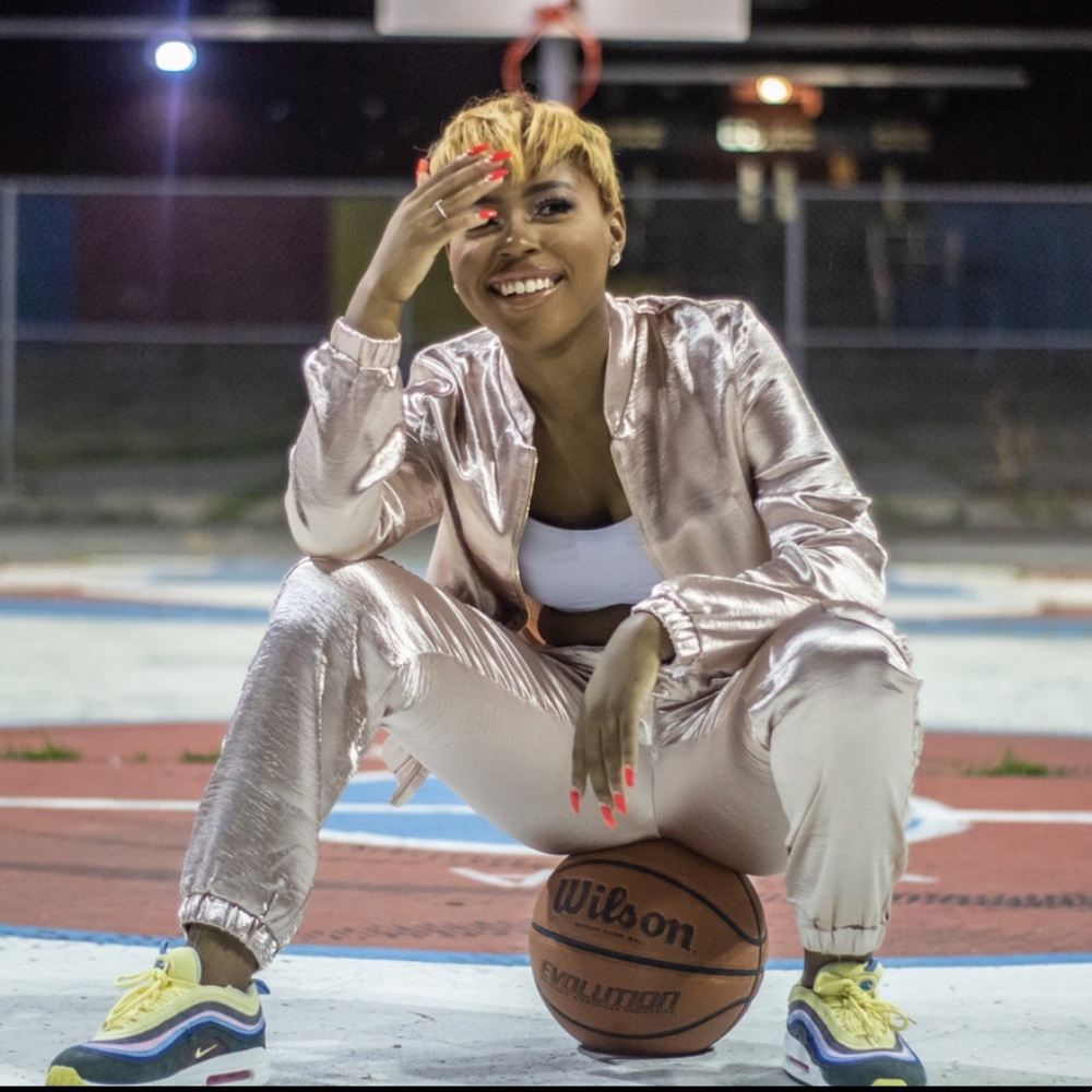 Brushed pink tracksuit set